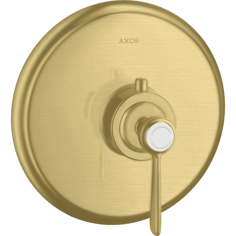 Bateria termostatyczna z uchwytem jednoramiennym, podtynkowa Mosiądz Szczotkowany Montreux AXOR 16823950