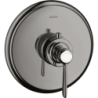 Bateria termostatyczna HighFlow z uchwytem jednoramiennym, podtynkowa Czarny Chrom Polerowany Montreux AXOR 16824330