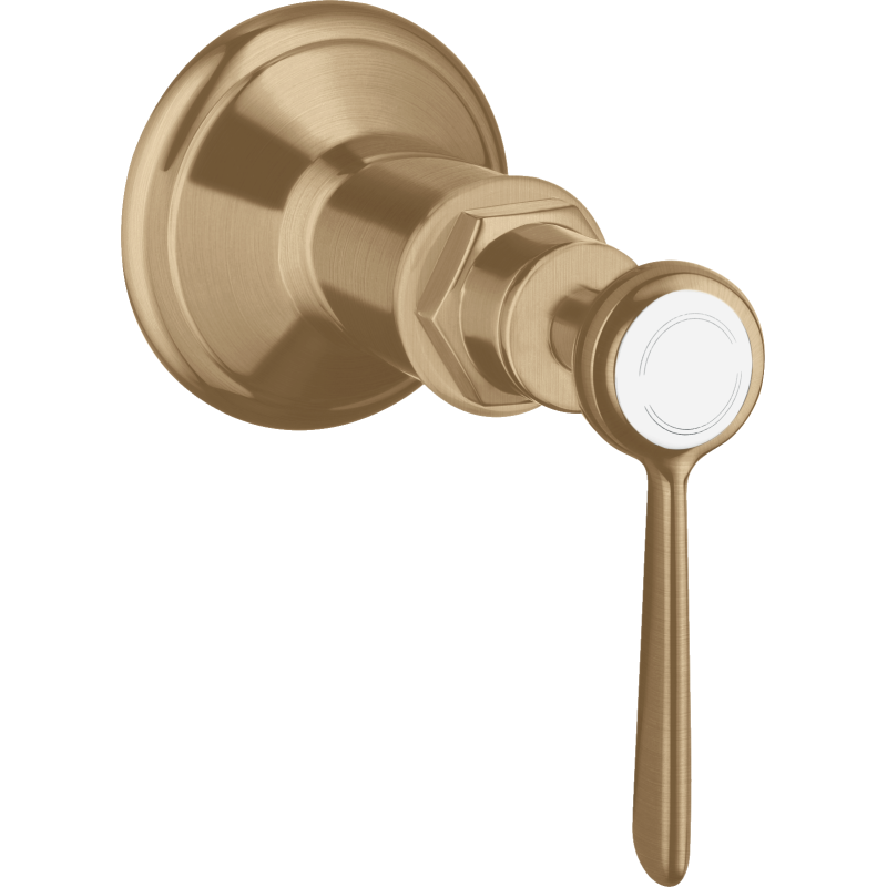 Zawór odcinający z uchwytem jednoramiennym, podtynkowy Brąz Szczotkowany Montreux AXOR 16872140