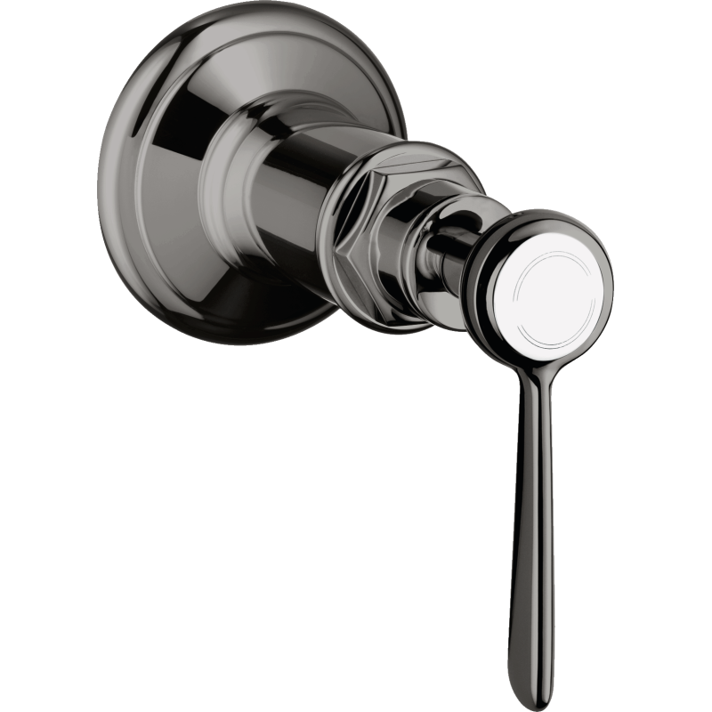 Zawór odcinający z uchwytem jednoramiennym, podtynkowy Czarny Chrom Polerowany Montreux AXOR 16872330