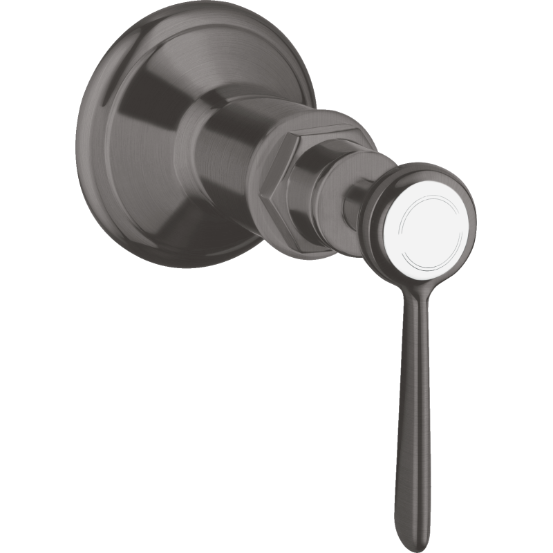 Zawór odcinający z uchwytem jednoramiennym, podtynkowy Czarny Chrom Szczotkowany Montreux AXOR 16872340