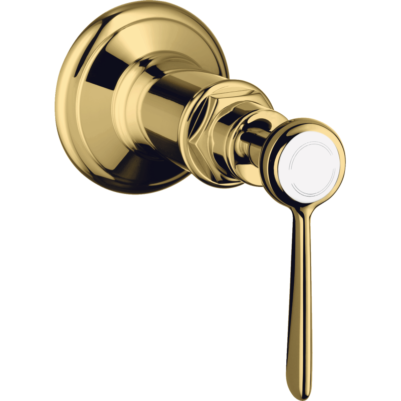 Zawór odcinający z uchwytem jednoramiennym, podtynkowy Złoty Optyczny Polerowany Montreux AXOR 16872990