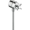 Przyłącze węża z zaworem odcinającym i uchwytem krzyżowym Chrom Montreux AXOR 16882000