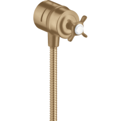 Przyłącze węża z zaworem...