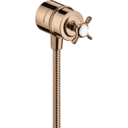 Przyłącze węża z zaworem...