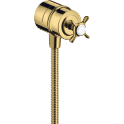 Przyłącze węża z zaworem...