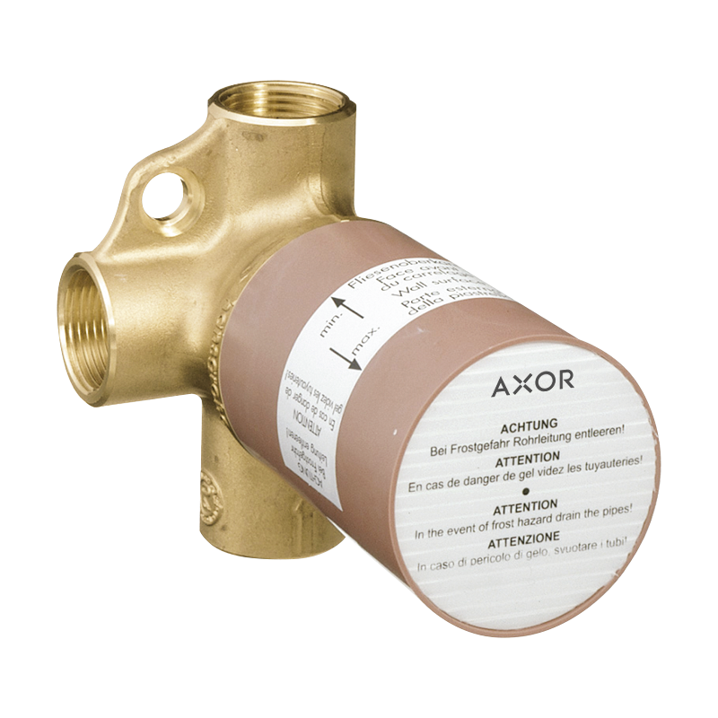 Zestaw podstawowy do zaworu odcinająco-przełączającego Trio, podtynkowy AXOR 16982180