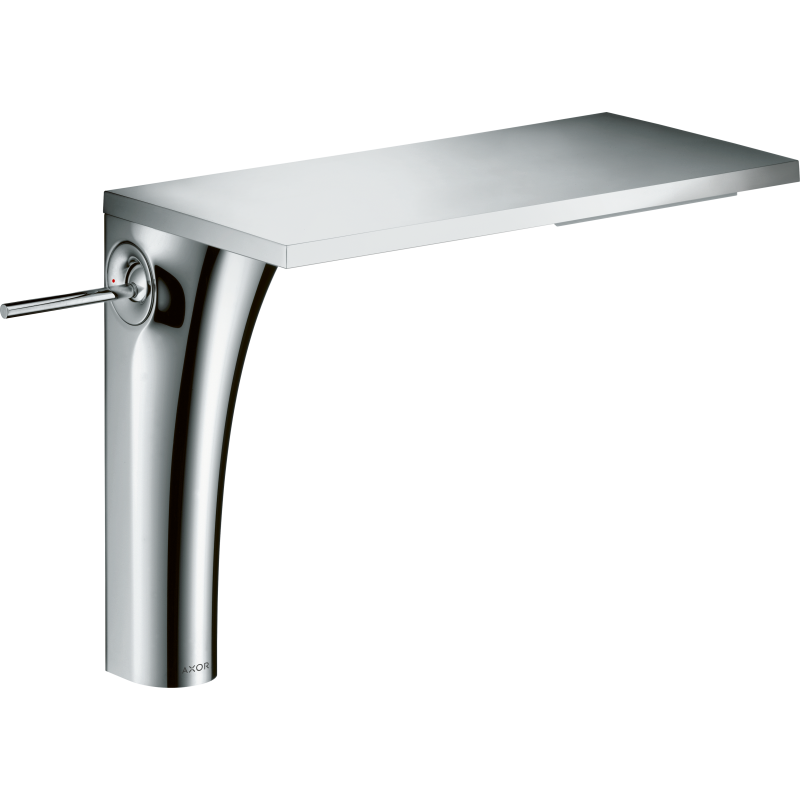 Jednouchwytowa bateria umywalkowa 220 do umywalek nablatowych z niezamykanym kompletem odpływowym Chrom Massaud AXOR 18020000