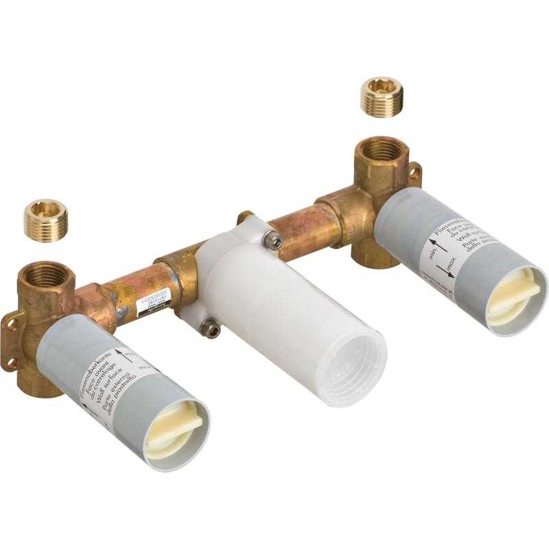 Zestaw podstawowy do 3-otworowej baterii umywalkowej, podtynkowy, ścienny Massaud AXOR 18113180