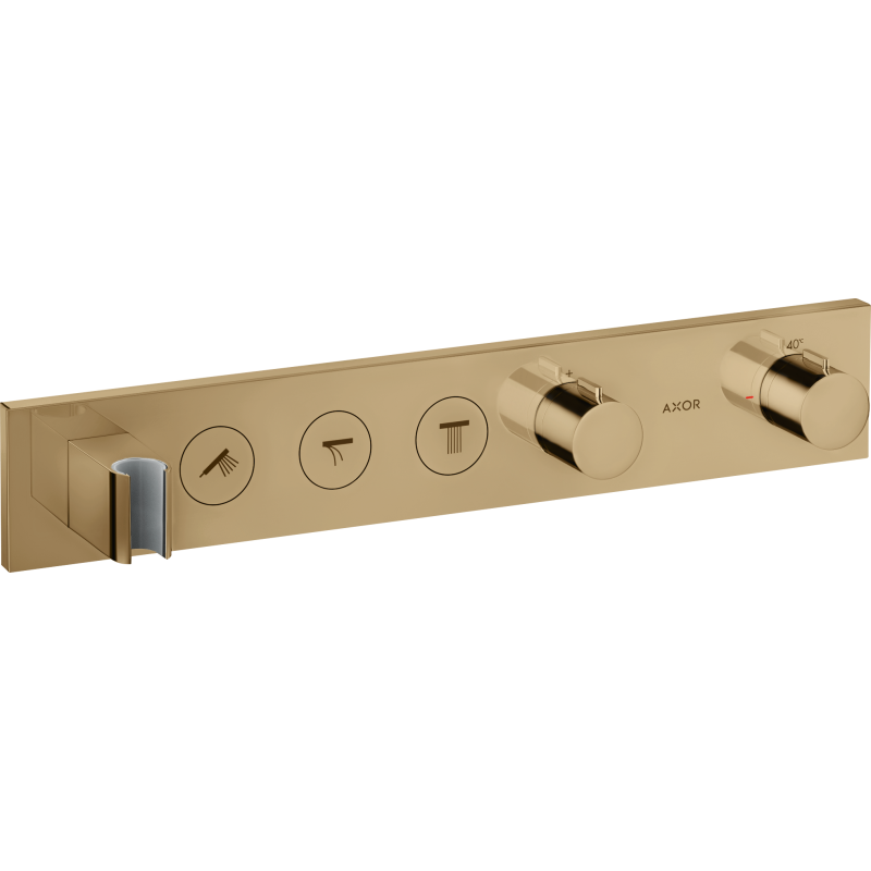 Moduł termostatyczny Select 530/90 do 3 odbiorników, podtynkowy Brąz Polerowany ShowerSolutions AXOR 18356130