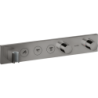 Moduł termostatyczny Select 530/90 do 3 odbiorników, podtynkowy Czarny Chrom Polerowany ShowerSolutions AXOR 18356330