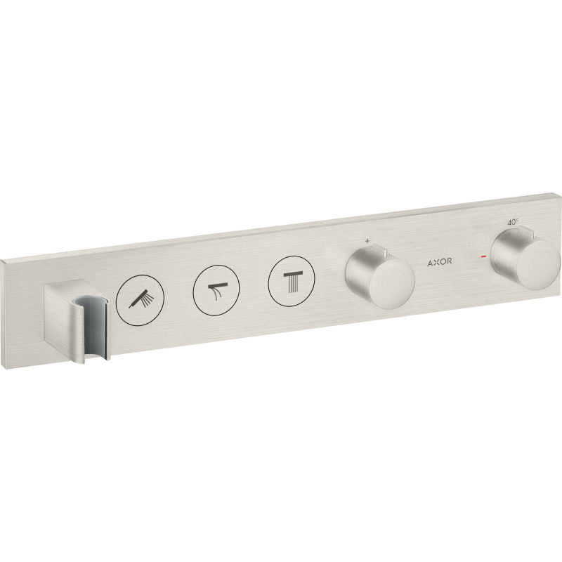 Moduł termostatyczny Select 530/90 do 3 odbiorników, podtynkowy Stal Szlachetna Optyczna ShowerSolutions AXOR 18356800