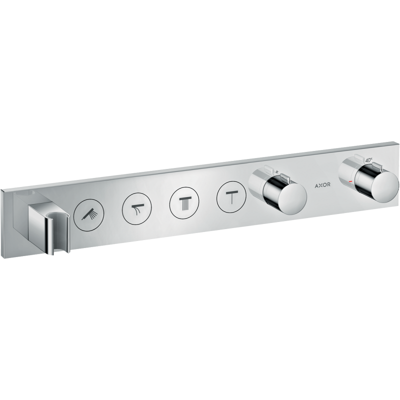 Moduł termostatyczny Select 600/90 do 4 odbiorników, podtynkowy Chrom ShowerSolutions AXOR 18357000