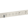 Moduł termostatyczny Select 600/90 do 4 odbiorników, podtynkowy Stal Szlachetna Optyczna ShowerSolutions AXOR 18357800