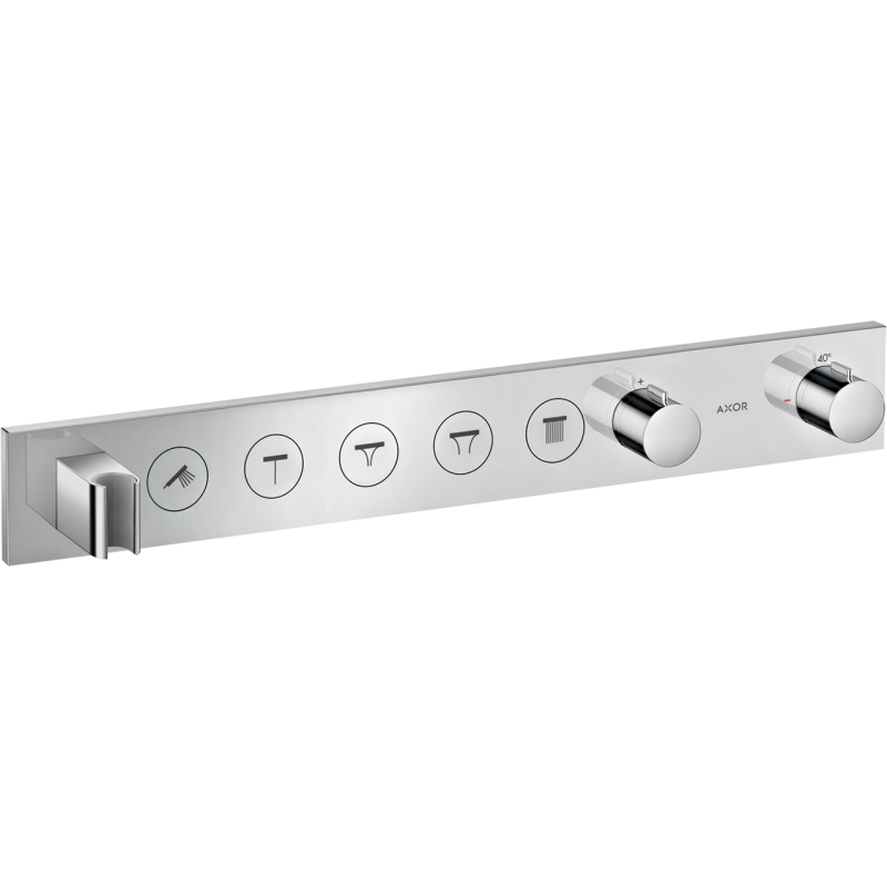 Moduł termostatyczny Select 670/90 do 5 odbiorników, podtynkowy Chrom ShowerSolutions AXOR 18358000