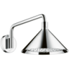 Głowica prysznicowa 240 2jet z ramieniem prysznicowym Chrom Showers/Front AXOR 26021000