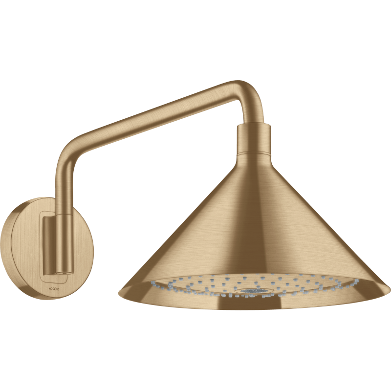 Głowica prysznicowa 240 2jet z ramieniem prysznicowym Brąz Szczotkowany Showers/Front AXOR 26021140