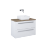 SZAFKA KWADRO PLUS 80 2S WHITE HG ELITA 166713