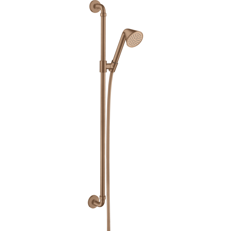 Zestaw prysznicowy 0,90 m z główką prysznicową 85 1jet EcoSmart Czerwony Złoty Szczotkowany Showers/Front AXOR 26023310