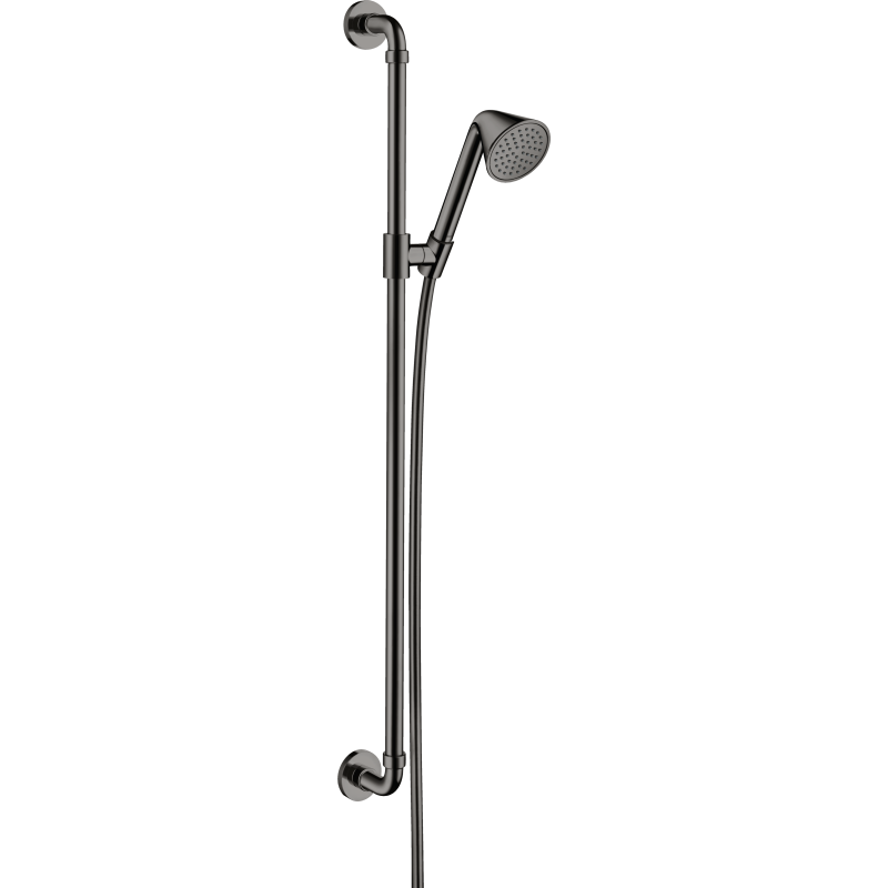 Zestaw prysznicowy 0,90 m z główką prysznicową 85 1jet EcoSmart Czarny Chrom Polerowany Showers/Front AXOR 26023330