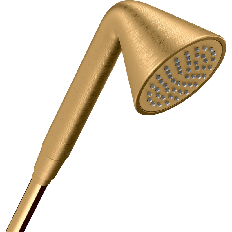 Główka prysznicowa 85 1jet Mosiądz Szczotkowany Showers/Front AXOR 26025950