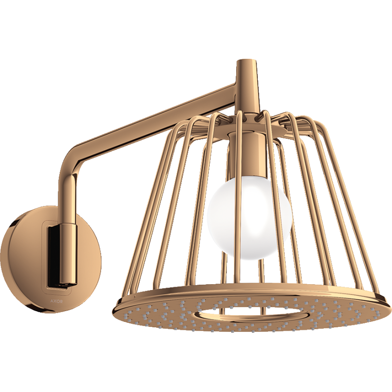 LampShower 275 1jet z ramieniem prysznicowym Brąz Polerowany LampShower/Nendo AXOR 26031130