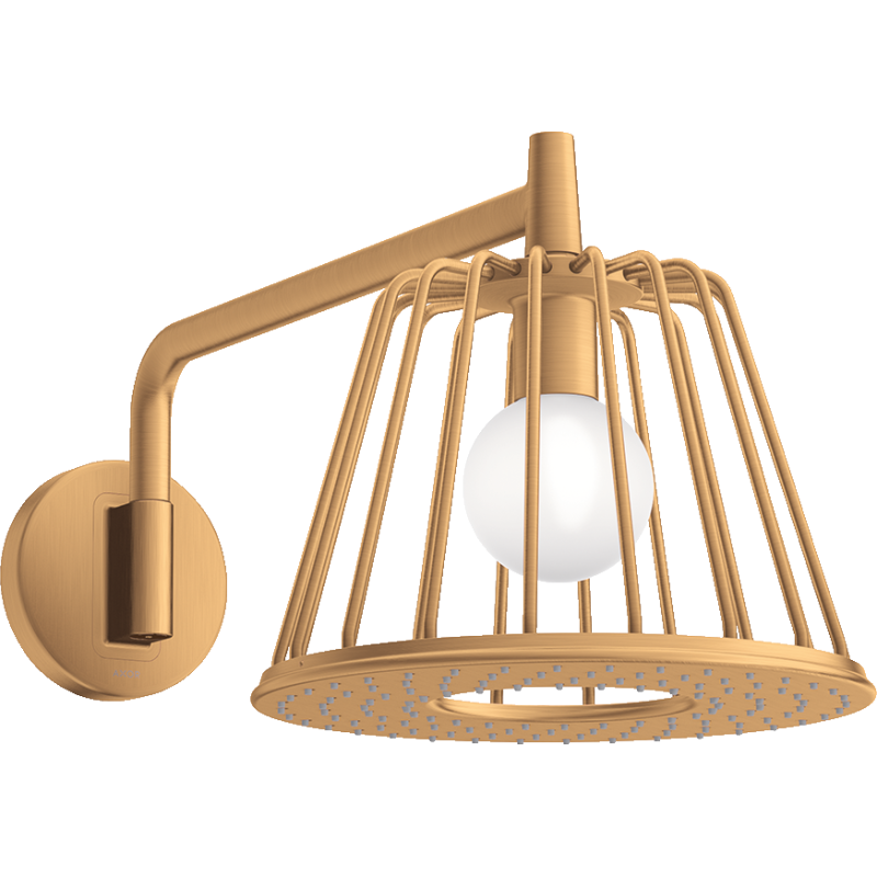 LampShower 275 1jet z ramieniem prysznicowym Złoty Optyczny Szczotkowany LampShower/Nendo AXOR 26031250