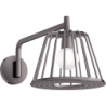 LampShower 275 1jet z ramieniem prysznicowym Czarny Chrom Polerowany LampShower/Nendo AXOR 26031330
