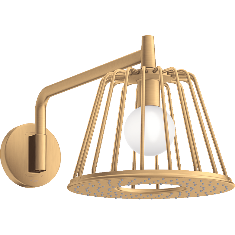 LampShower 275 1jet z ramieniem prysznicowym Mosiądz Szczotkowany LampShower/Nendo AXOR 26031950