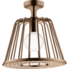 LampShower 275 1jet z przyłączem sufitowym Czerwony Złoty Polerowany LampShower/Nendo AXOR 26032300