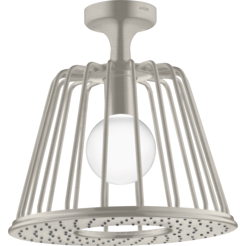 LampShower 275 1jet z przyłączem sufitowym Stal Szlachetna Optyczna LampShower/Nendo AXOR 26032800