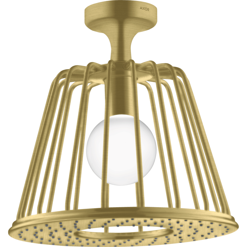 LampShower 275 1jet z przyłączem sufitowym Mosiądz Szczotkowany LampShower/Nendo AXOR 26032950