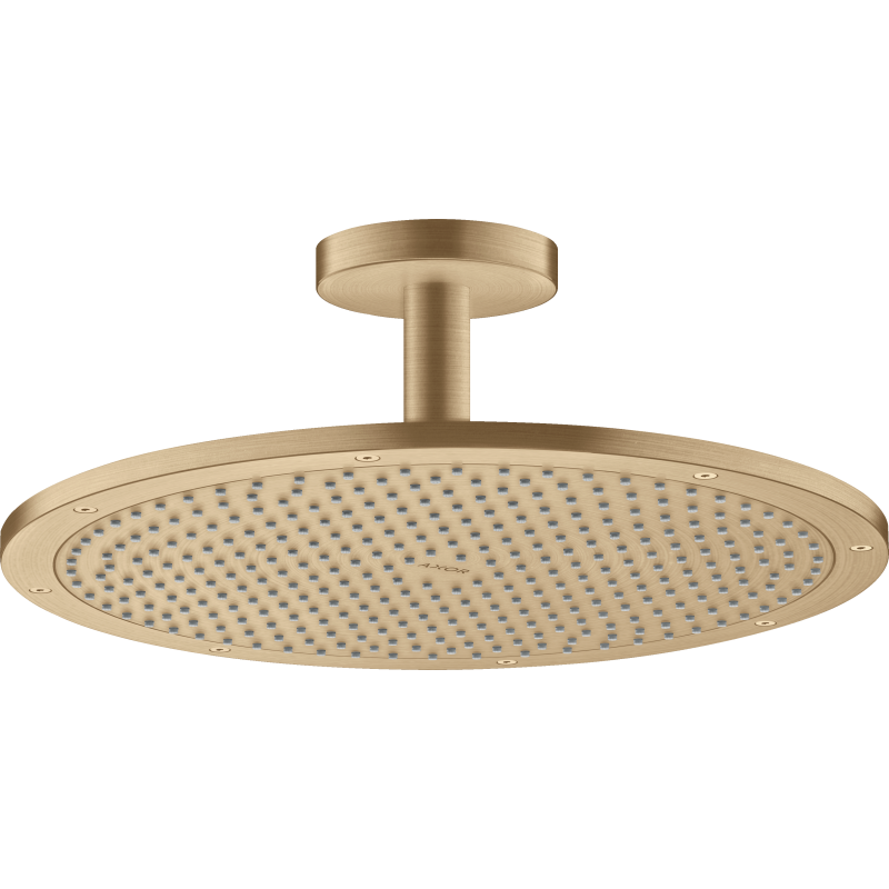 Głowica prysznicowa 350 1jet z przyłączem sufitowym Brąz Szczotkowany ShowerSolutions AXOR 26035140