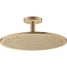 Głowica prysznicowa 350 1jet z przyłączem sufitowym Brąz Szczotkowany ShowerSolutions AXOR 26035140