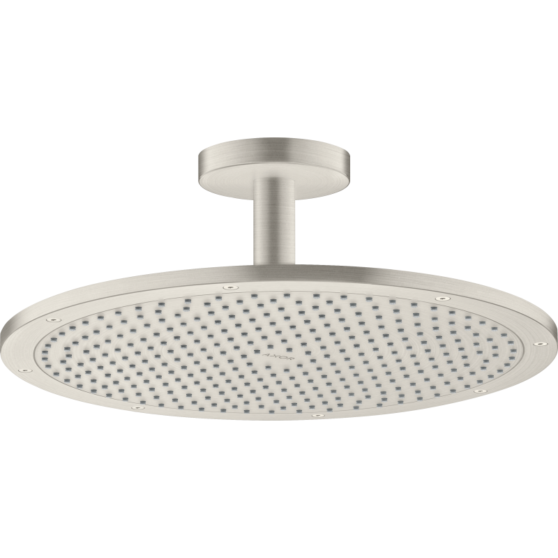 Głowica prysznicowa 350 1jet z przyłączem sufitowym Stal Szlachetna Optyczna ShowerSolutions AXOR 26035800