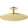 Głowica prysznicowa 350 1jet z przyłączem sufitowym Mosiądz Szczotkowany ShowerSolutions AXOR 26035950