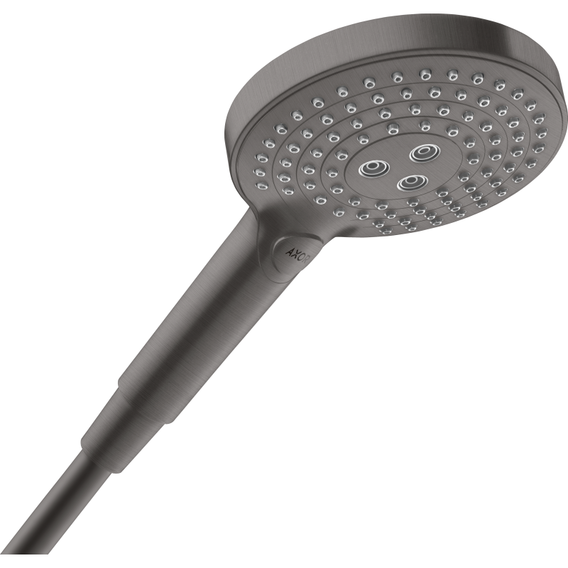 Główka prysznicowa 120 3jet Czarny Chrom Szczotkowany ShowerSolutions AXOR 26050340