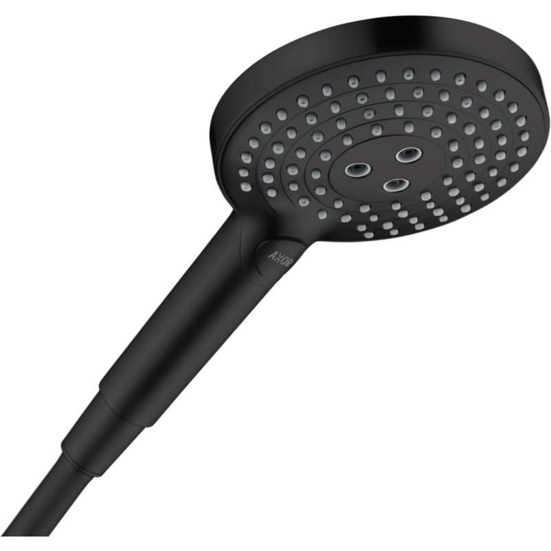 Główka prysznicowa 120 3jet Czarny Matowy ShowerSolutions AXOR 26050670