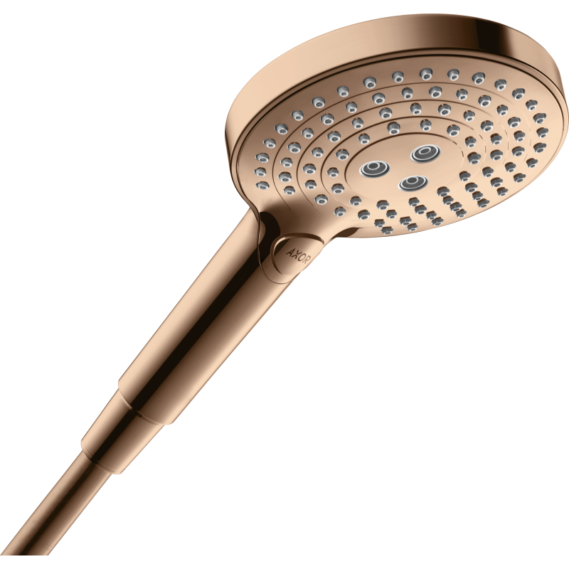 Główka prysznicowa 120 3jet EcoSmart Czerwony Złoty Polerowany ShowerSolutions AXOR 26051300