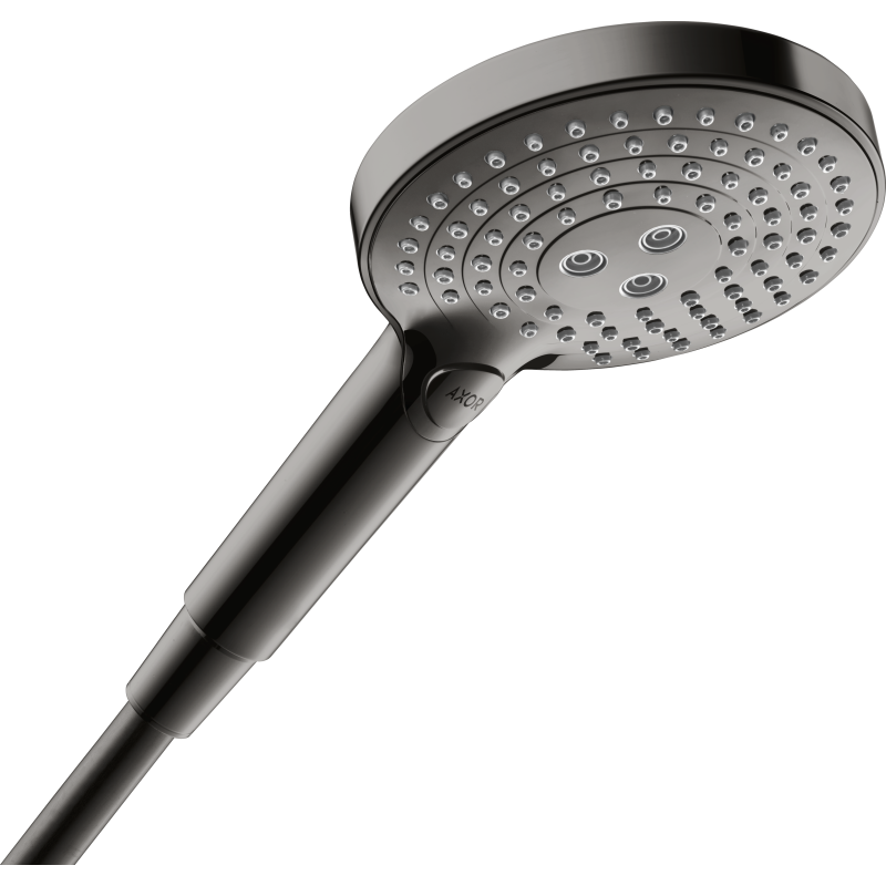 Główka prysznicowa 120 3jet EcoSmart Czarny Chrom Polerowany ShowerSolutions AXOR 26051330