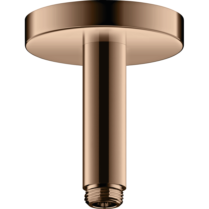 Przyłącze sufitowe 100 mm Czerwony Złoty Polerowany ShowerSolutions AXOR 26432300