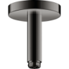 Przyłącze sufitowe 100 mm Czarny Chrom Polerowany ShowerSolutions AXOR 26432330