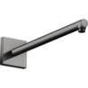 Ramię prysznicowe 390 mm, kwadratowe Czarny Chrom Polerowany ShowerSolutions AXOR 26436330