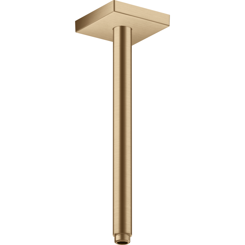 Przyłącze sufitowe 300 mm, kwadratowe Brąz Szczotkowany ShowerSolutions AXOR 26438140