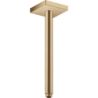 Przyłącze sufitowe 300 mm, kwadratowe Brąz Szczotkowany ShowerSolutions AXOR 26438140