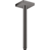 Przyłącze sufitowe 300 mm, kwadratowe Czarny Chrom Szczotkowany ShowerSolutions AXOR 26438340
