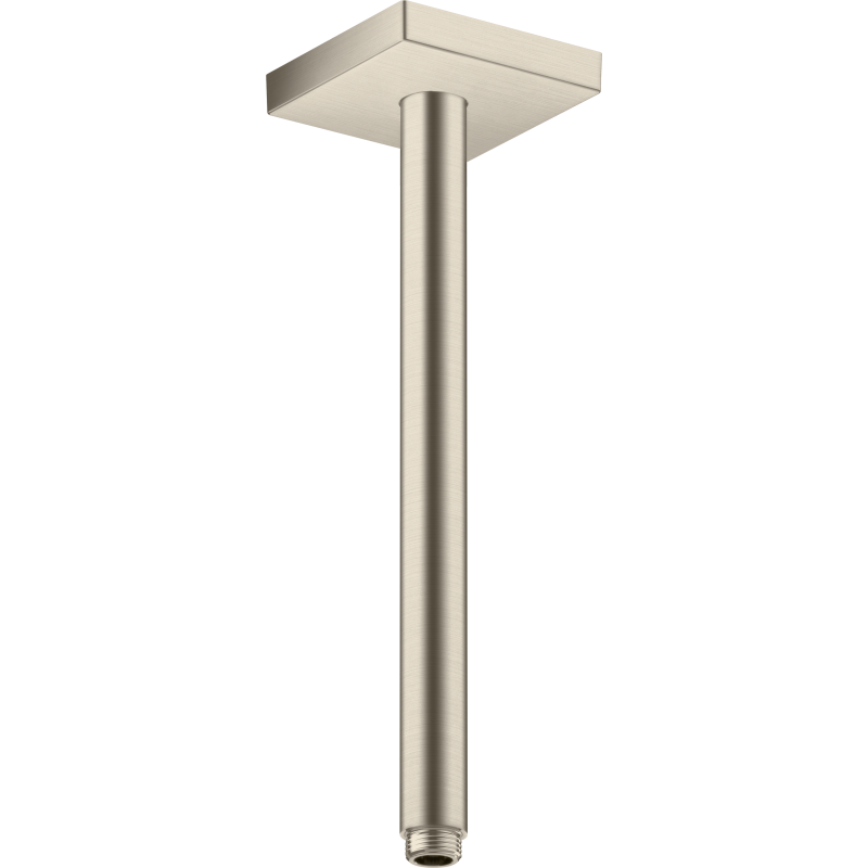Przyłącze sufitowe 300 mm, kwadratowe Nikiel Szczotkowany ShowerSolutions AXOR 26438820