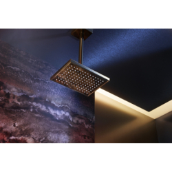 Przyłącze sufitowe 300 mm, kwadratowe Złoty Optyczny Polerowany ShowerSolutions AXOR 26438990