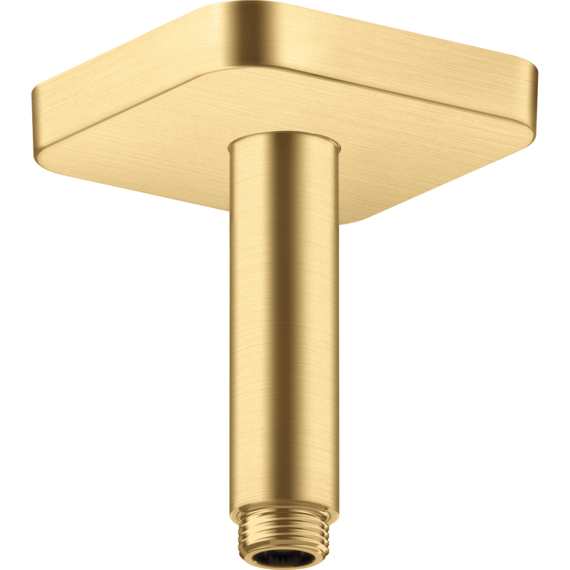 Przyłącze sufitowe 100 mm, softsquare Złoty Optyczny Szczotkowany ShowerSolutions AXOR 26965250