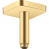 Przyłącze sufitowe 100 mm, softsquare Złoty Optyczny Szczotkowany ShowerSolutions AXOR 26965250